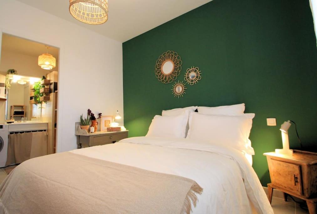 Cosy Appartement Entre Vignes Et Garrigue Avec Piscine Péret Exteriör bild