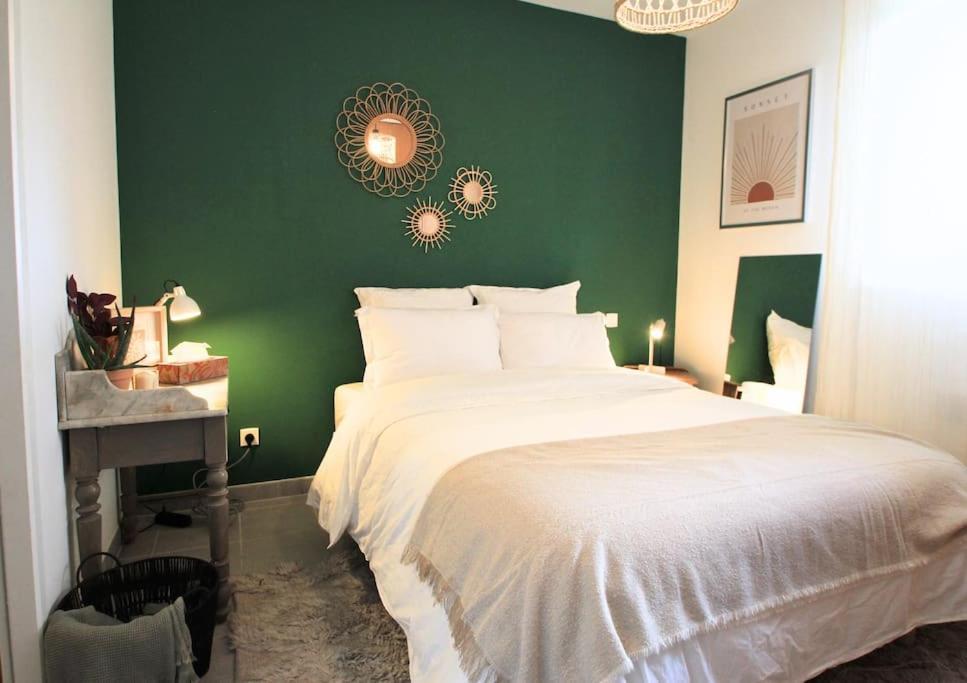 Cosy Appartement Entre Vignes Et Garrigue Avec Piscine Péret Exteriör bild